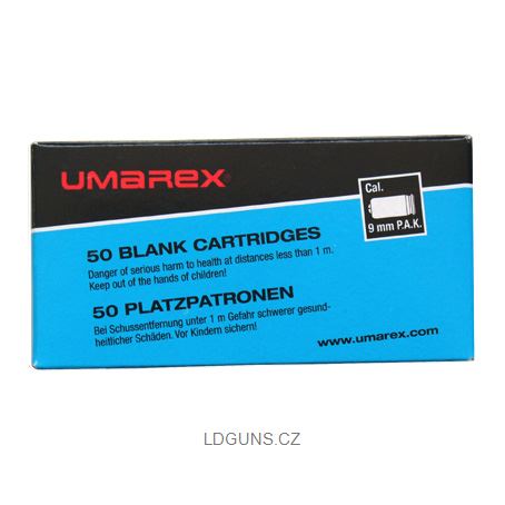 Nábojka 9mm P.A.K. Umarex - 50 ks