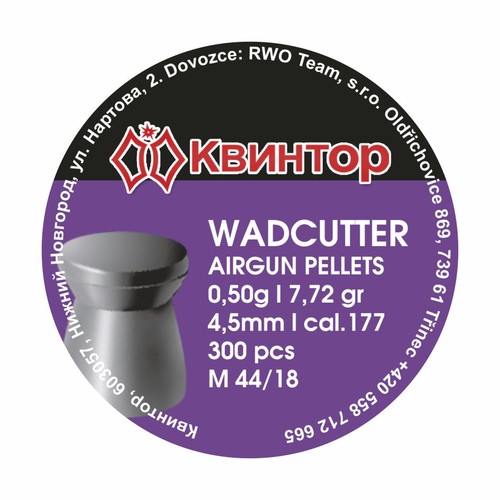 Kvintor Wadcutter cal.4,5mm 300ks